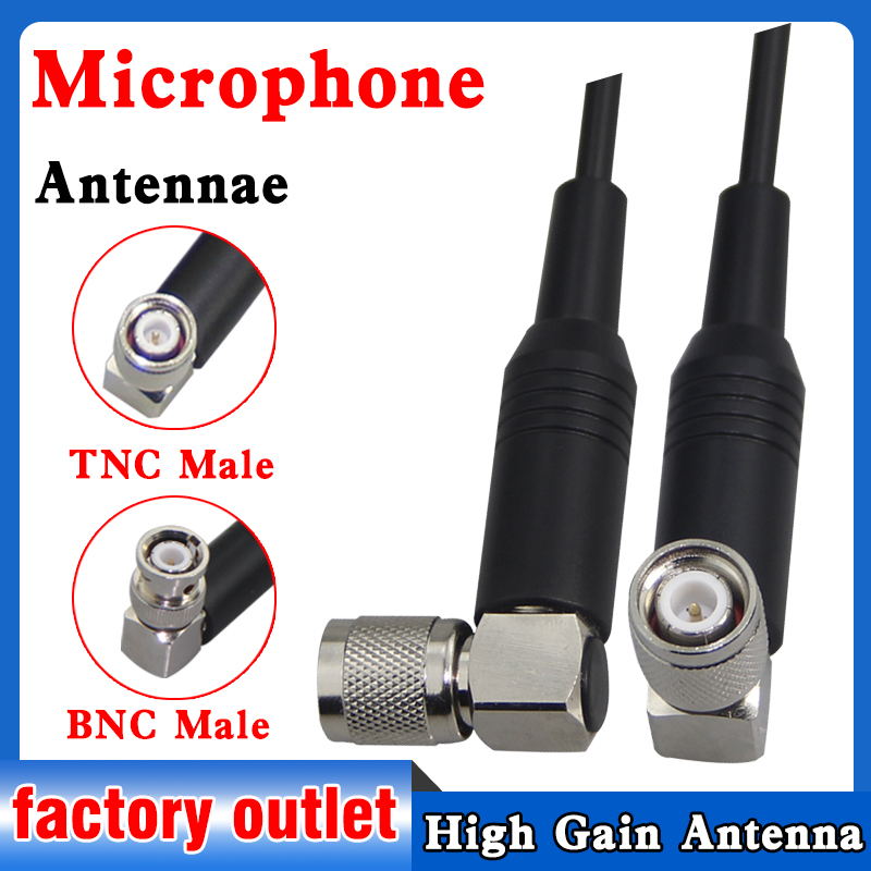 BNC/TNC UHF Microphone Antenna - Shure Mic Sm58 ulasan dan harga