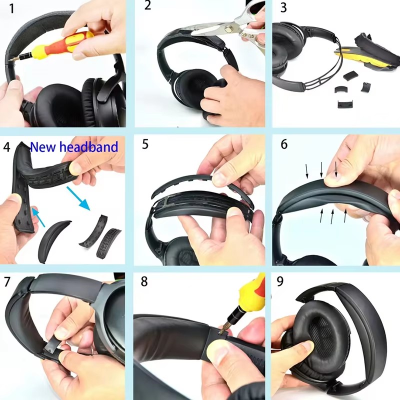 Removable Headband For Bose Qu - Bose Headphone Qc45 ulasan dan harga