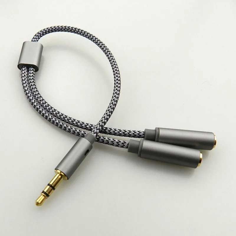 3.5mm Audio Splitter 1 Male To - Earphone Splitter Jack ulasan dan harga