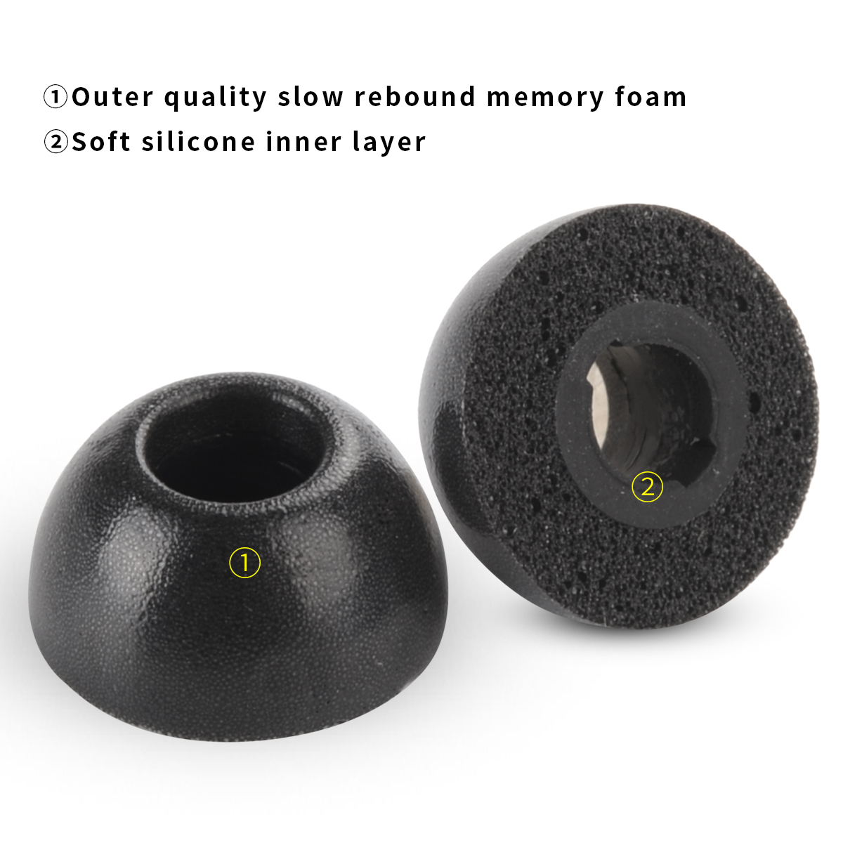 Memory Foam Ear Tips for OPPO  - Earphone Foam Tip ulasan dan harga
